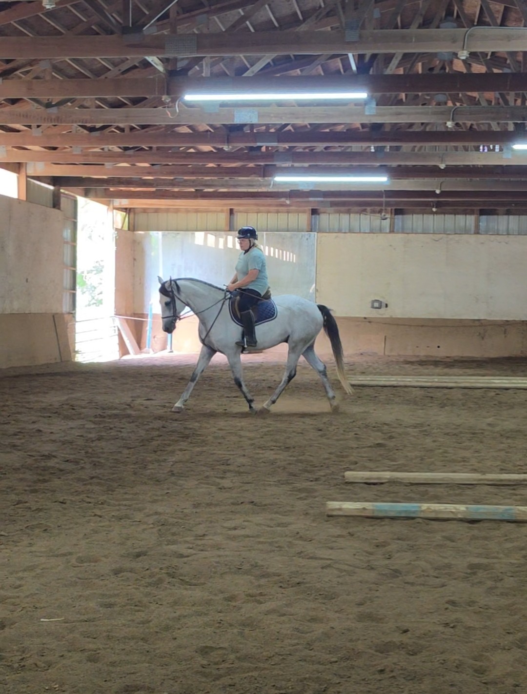 Tricia working Tucker